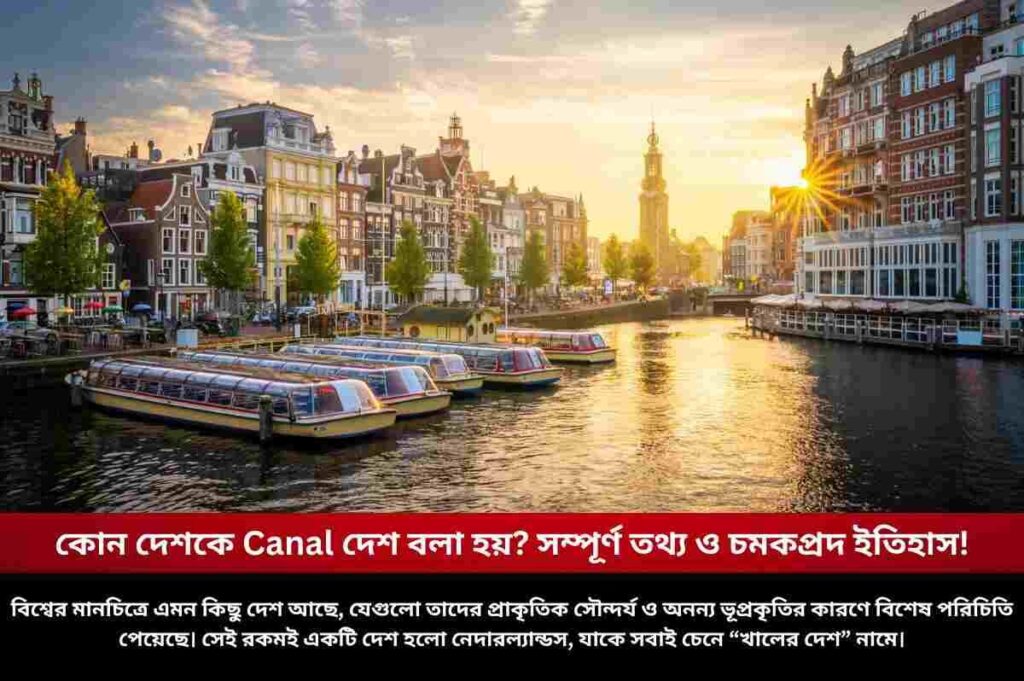 কোন দেশকে Canal দেশ বলা হয়? সম্পূর্ণ তথ্য ও চমকপ্রদ ইতিহাস! Discover Which Country Is Called Country of Canal