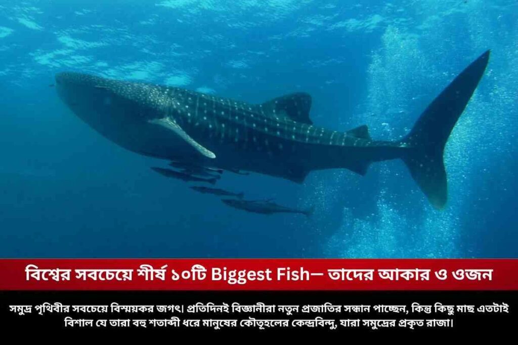 Discover the top 10 biggest fish in the world​