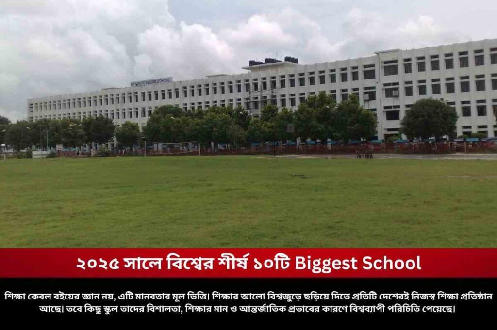 Find the top 10 biggest school in the world 2025