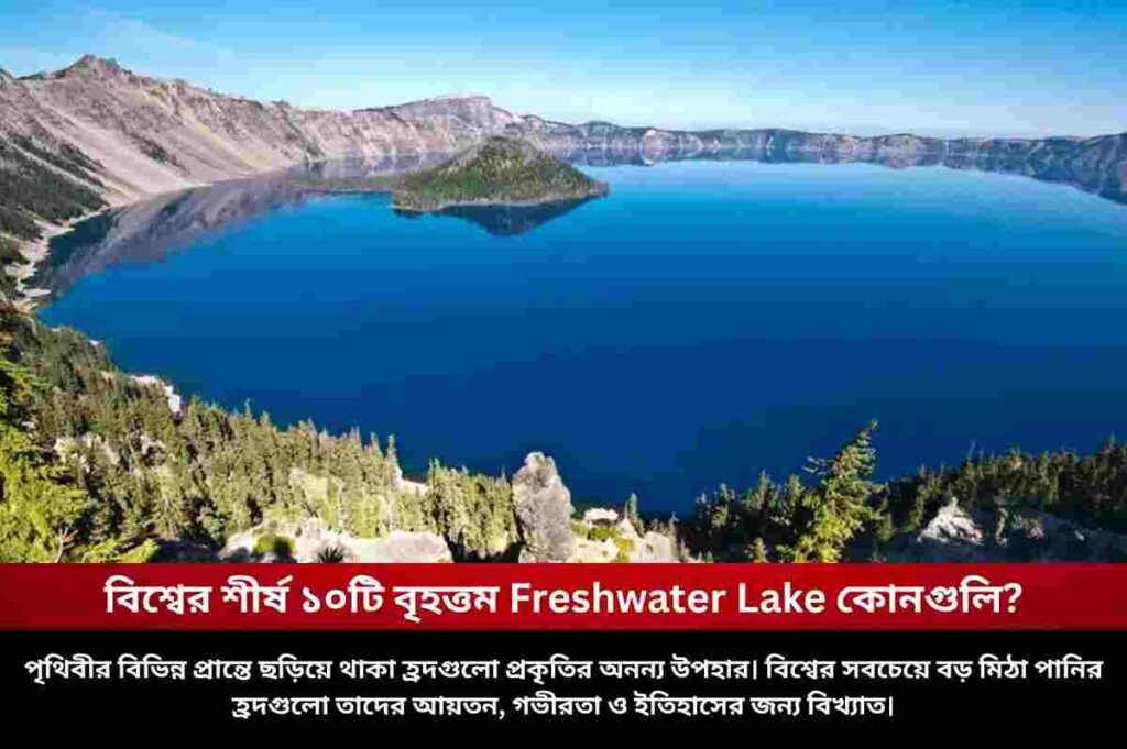 Which is the largest freshwater lake in the world