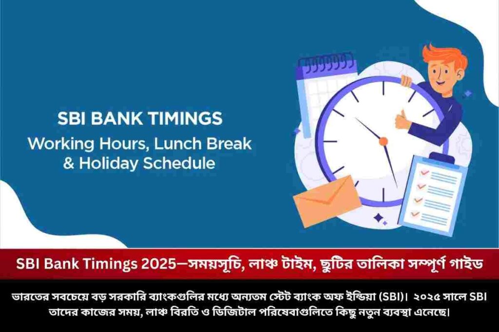Check SBI Bank Timings 2025 and SBI Bank lunch time