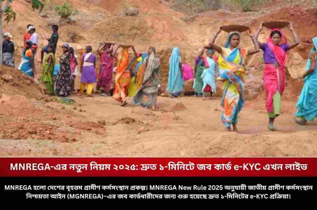 Find out now the MNREGA yojna New Rule 2025