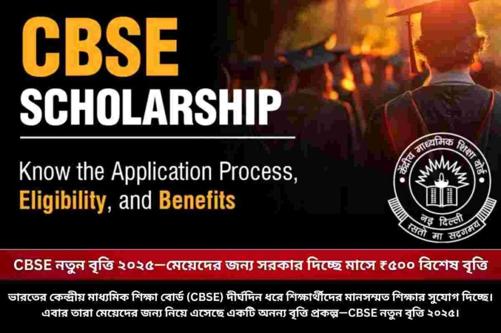 How to apply CBSE single girl child scholarship