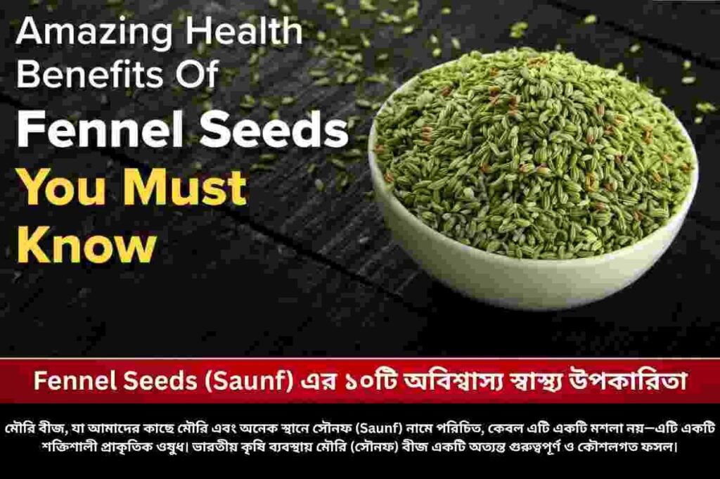 Check out the Incredible benefit of fennel seeds