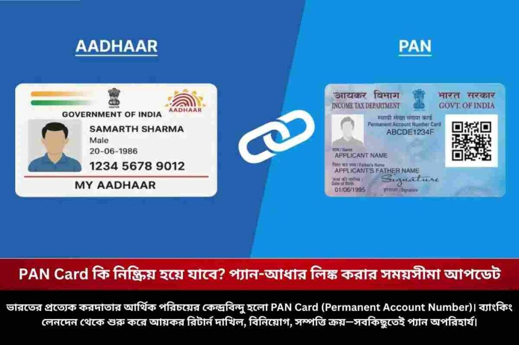 PAN Aadhaar linking deadline will be​ extended