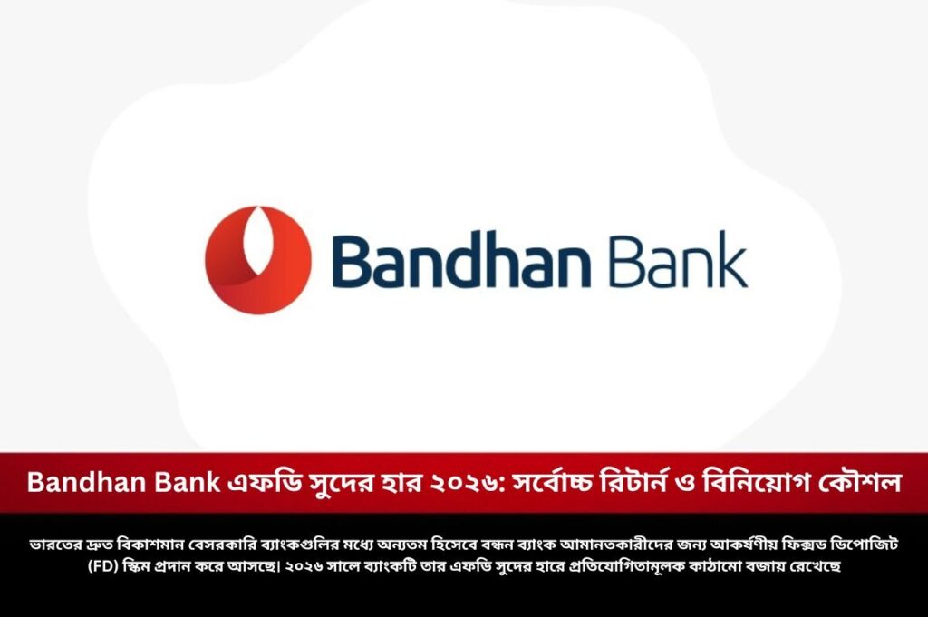 Find out bandhan bank fixed deposit interest rate