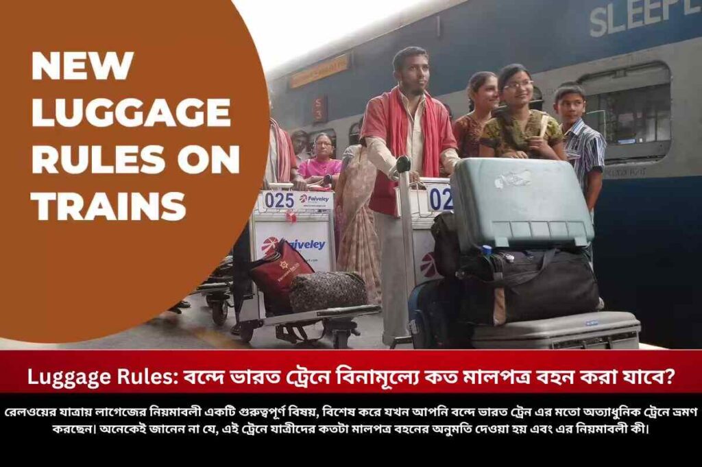 Luggage Rules: বন্দে ভারত ট্রেনে বিনামূল্যে কত মালপত্র বহন করা যাবে? Check out the Railway Luggage Rules