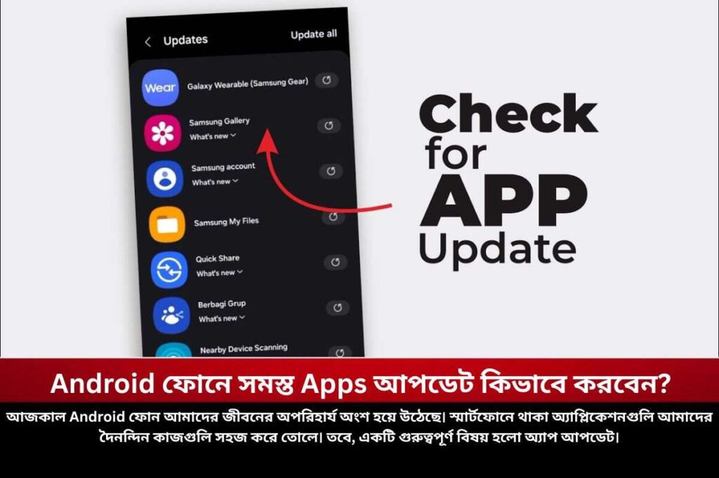 Do you know how to update all apps on Android