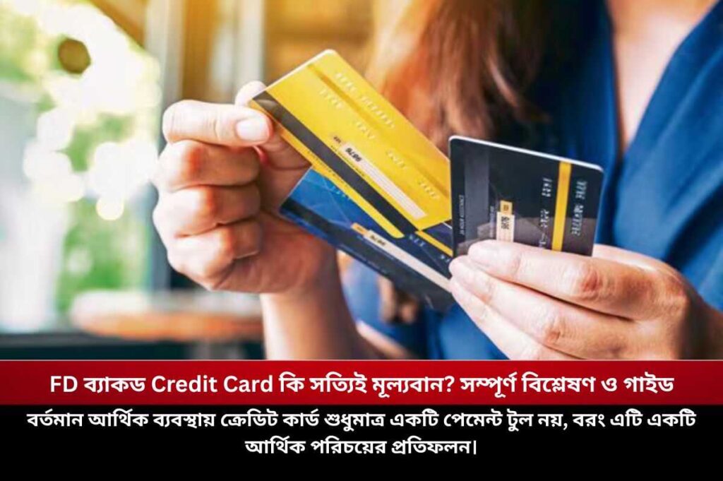 Is FD backed credit card​ worth