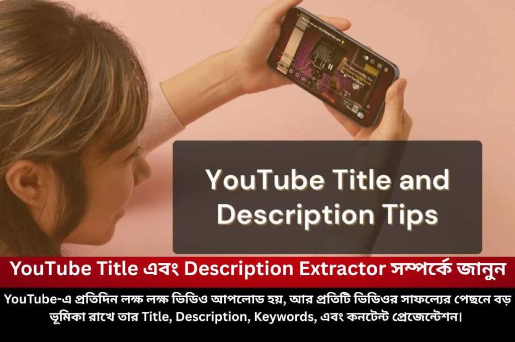 Know about the youtube description extractor