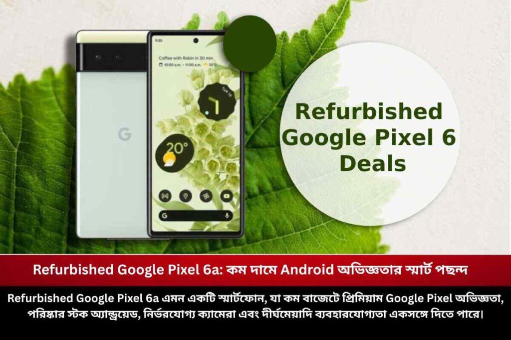 How to buy google pixel 6a refurbished